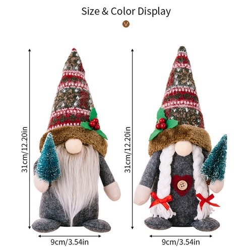 Christmas Faceless Dolls Merry Christmas Decorations for Home Christmas3106 - Picture 10 of 10