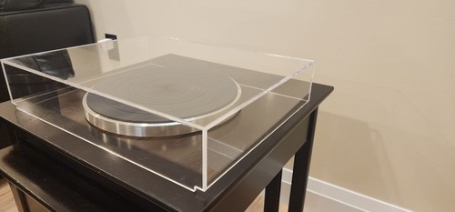 Thorens TD125 MK 1 /MK II Turntable Dust Cover - Picture 5 of 5