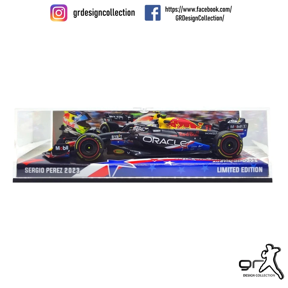 Sergio Perez - Red Bull Racing RB19 - F1 Texas GP 2023 / Burago / 1:43 - Immagine 2 di 4