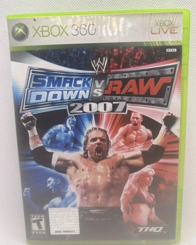 Wwe Smackdown Vs Raw 2007 - Microsoft Xbox 360 - Tested CIB