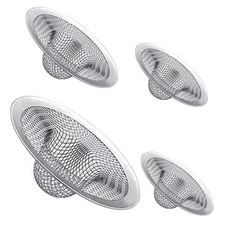  4PCS Heavy Duty Stainless Steel Sink Strainer,Sink Basket Set, Fits Most 