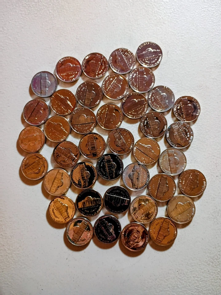 $$1962-P-Gem!-Proof -Jefferson Nickel-Roll - Image 2 of 3