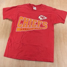 autographed 1996 PRO PLAYER Kansas City Chiefs t-shirt MEDIUM vtg 90s usa made