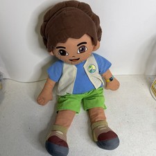 Go Diego Go Jumbo Plush Stuffed Doll 24" Large 2006 Fisher Price Nick Jr.