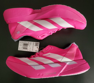 Adidas Adizero Adios Pro 4 M Shock Pink Men's Athletic Shoes JR1269 Size 8