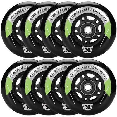 Inline Skate Rollen 80mm 76mm 72mm 8 Stück PU ABEC9 Gummi Skateboard Rollen