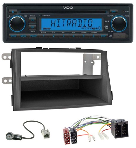 VDO AUX MP3 1DIN CD USB Autoradio für Kia Sorento II (XM, 2009-2012) - Bild 1 von 6