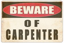 Rogue River Tactical Funny Tin Sign Wall Decor Man Cave Bar Warning Beware of...