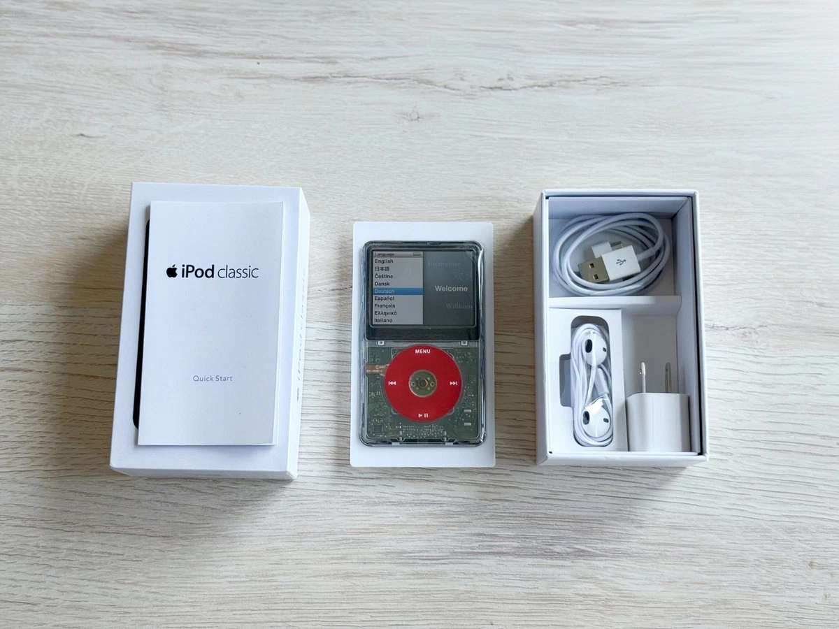 Apple iPod Classic グレー iPodレッド　USBケーブル付 Apple iPod Classic Red MP3 Players for sale | eBay