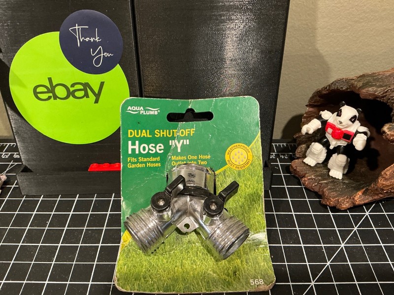 Aqua Plumb Dual Shut Off Hose"Y" 📦