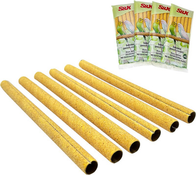 24-Pack Sand Perch Covers for Parakeets Canaries Finches & Other Small Birds, Bi