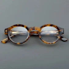 Retro Vintage Acetate Reading Glasses Frame Men Eyeglasses Frame Women Eyewear