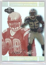 2007 Co-Signers Red Changing Faces Hyper Silver Reggie Bush Antonio Pittman 0b5