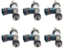 SET INIETTORI CARBURANTE 6X23250-31020 TOYOTA 4GR-FSE PER CROWN MARK X LEXUS LS250 2,5L