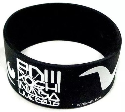 Koshi Inaba Original Rubber Band Wristband Accessories 2016 Live Very Good Japan