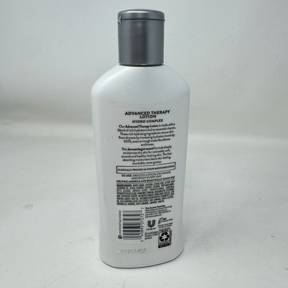 Suave Advanced Therapy Loción Corporal Alivia la Piel Severamente Seca 10 fl oz Foto 3 de 4