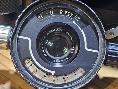 Nikon Nikonos III 3 Underwater 35mm Film Camera Nikkor 1.2 35mm