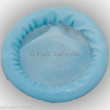 Lot of 144 Medium Blue Latex Finger Cots Great for Kits