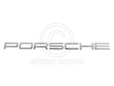 Genuine Porsche 911 991 Porsche Chrome Emblem Rear Bumper 99155923500