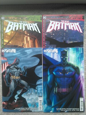 4x US BATMAN FUTURE STATE NEXT 1 2 3 4 VARIANT JIM LEE
