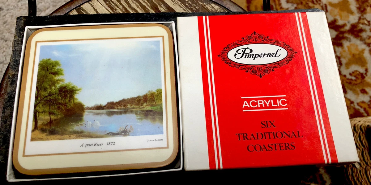 Pimpernel drink sale coasters
