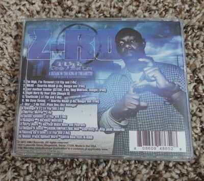 Z-RO T.I.M.E. Things I Must Earn 2 CD Set RARE 2011 15 Tracks