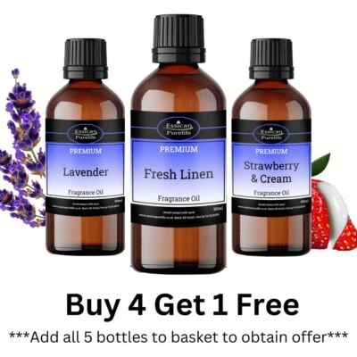 50ML Fragrance Oil - 130+ Scents - Candle Bath bomb Soap Making Wax Melts IFRA