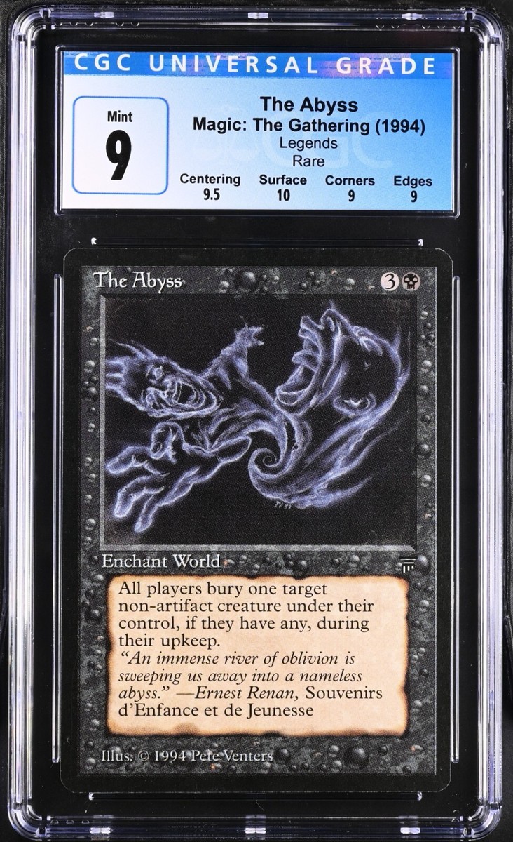 MTG The Abyss 英語版 MTG The Abyss 英語版 MTG the Abyss レジェンド 英語版