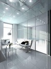 Mystic Fog, Gradient Misted Window Film, Frosted Vinyl Privacy Glass Covering