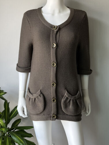 Heaven By Marc Jacobs Cropped Cardigan Sweater Multicolor XS Heaven By Marc Jacobs Cropped Cardigan Sweater Multicolor XS