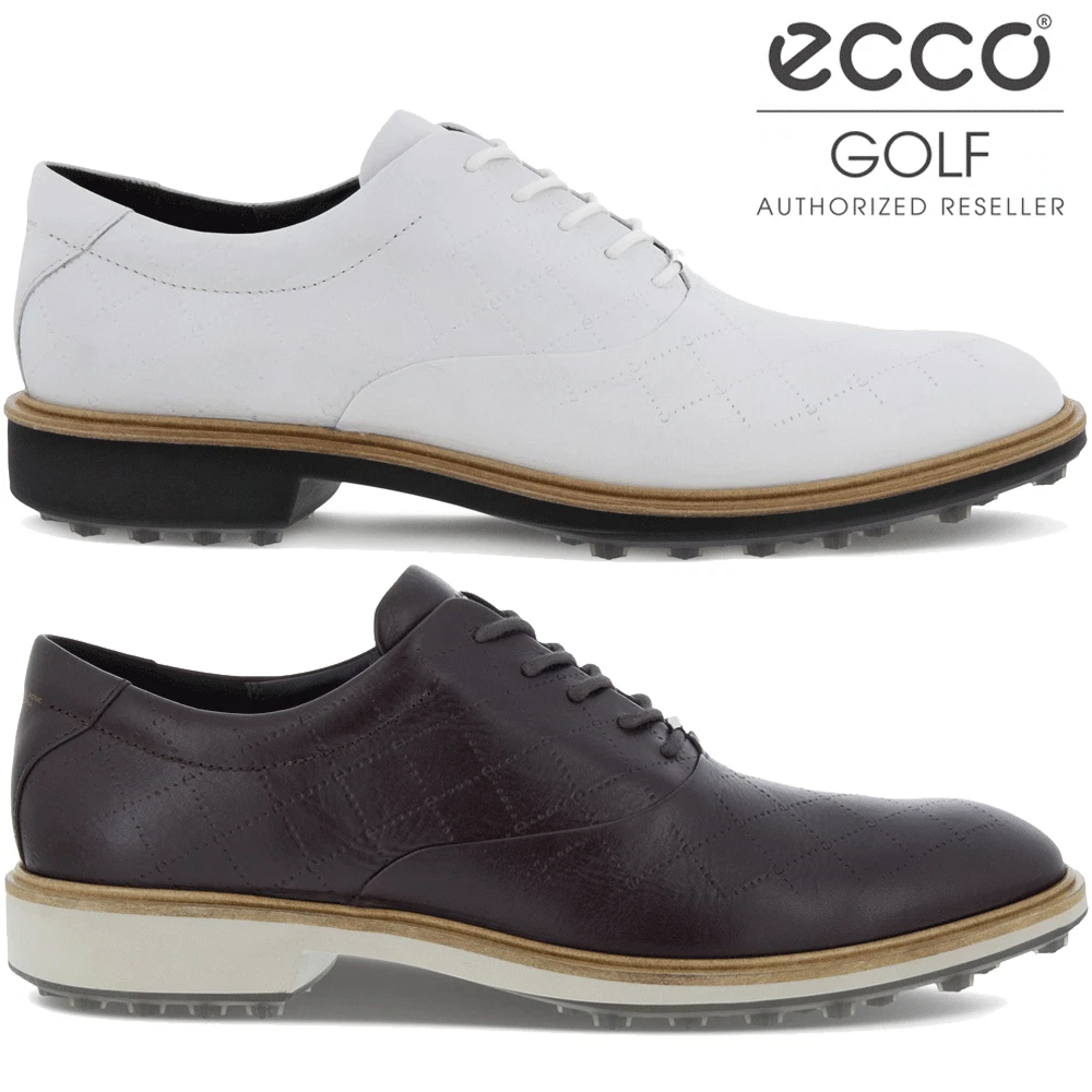 ECCO MENS CLASSIC HYBRID WATERPROOF GOLF SHOES ALL COLOURS