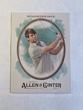 Ollie Schniederjans 2017 Topps Allen & Ginter #127 Golfer