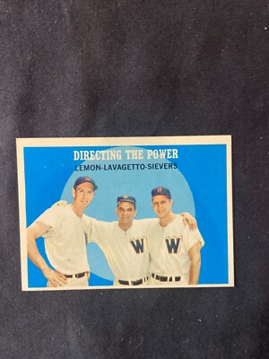 Beautiful pack fresh 1959 Topps  Est NM #74 Directing the Power