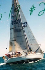 #2 UK COMPOSITE 3DL SAIL FROM MY 42 ft SAILBOAT