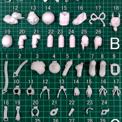 Nakiri Ayame hololive Unassembled Unpainted Model Resin Model Kits