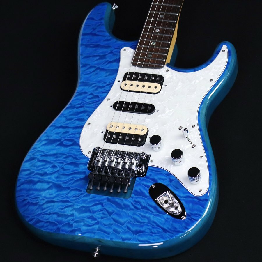ギター Fender / Michiya Haruhata Stratocaster Fender Made in Japan Michiya Haruhata Stratocaster Caribbean