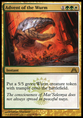 Magic the Gathering MTG Advent of the Wurm (51) Dragon's Maze   LP