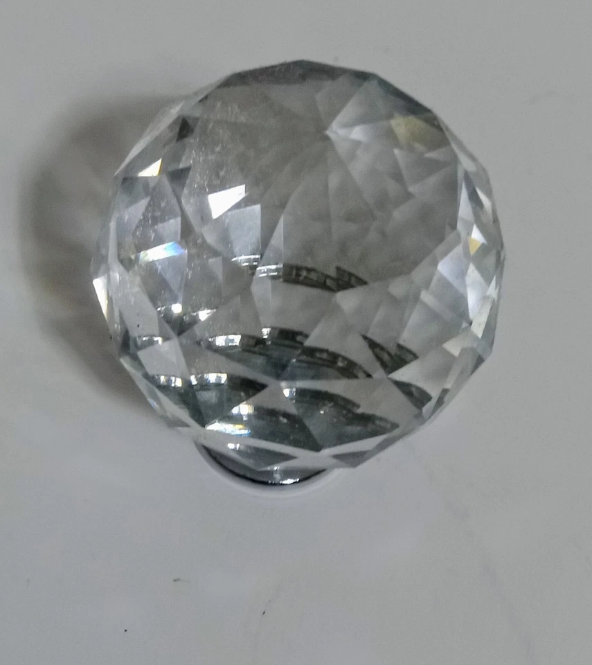 7 perillas de gabinete de bolas de cristal Foto 2 de 3