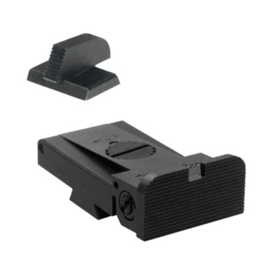 Kensight LPA TRT 1911 Sight With Rounded Blade Black 860-053