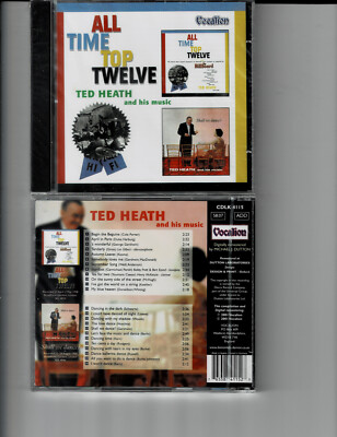 TED HEATH - ALL TIME TOP TWELVE/SHALL WE DANCE?  (CD 2001) NEW **24 TRACKS**