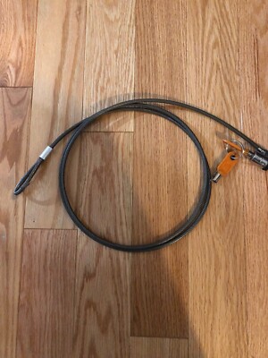 Laptop Computer Lock Security Cable Chain With Keys | eBay
