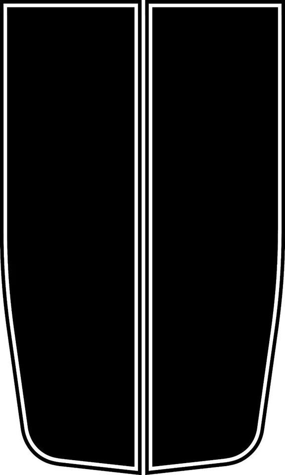 Pontiac Solstice/Saturn Sky Rally 2006-2010 calcomanía a rayas etiqueta insignia Foto 3 de 4