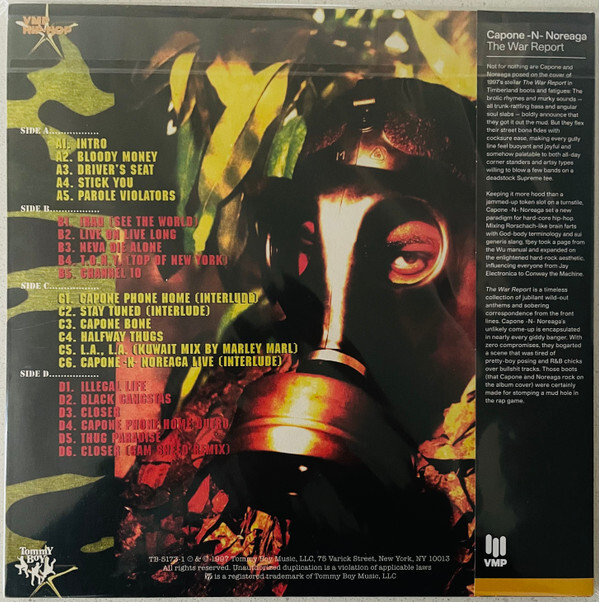 Capone -N- Noreaga - The War Report - HIP HOP *NEW/COLOR/VMP