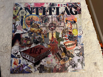 (BRAND NEW SEALED) ANT-FLAG LIES THEY TELL OUR CHILDREN WHITE COLORED ...
