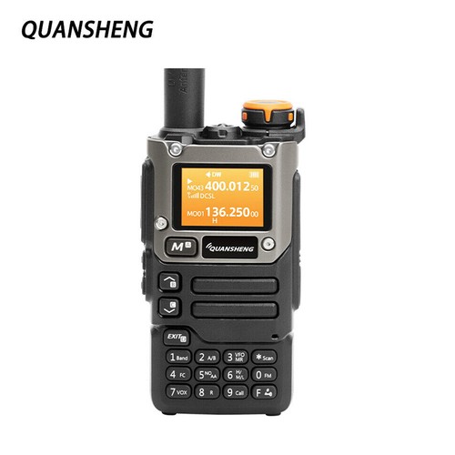 Quansheng UV-K6 radio portatile walkie talkie UHF VHF USB tipo C radio bidirezionale - Foto 13 di 28
