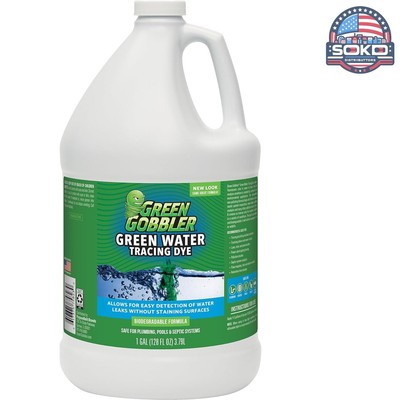 Fluorescent Water Tracing Dye - Perfect for Leak Detection - 1 Gallon