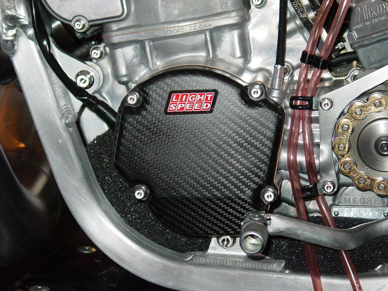 LIGHTSPEED CARBON FIBER IGNITION COVER, CR250 (20022007) eBay