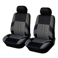 For Dodge Magnum 2005-2008 Black Grey Front Seat Cover Protector Cloth Us