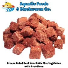 PRO-MORE Enhanced Freeze Dried BEEF HEART MIX to increase Girth and Eggs