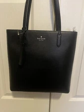Kate Spade Jana Black Leather Tote NWT